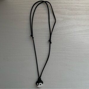 Adjustable cord necklace